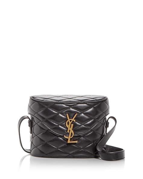 Saint Laurent June Quilted Leather Box Bag 